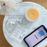 SCENTORIE. - Clean Fragrance Candle - Cosy Blanket 300gr.