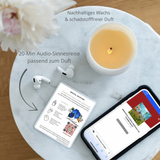 SCENTORIE. - Clean Fragrance Candle - Flower Valley 300gr.