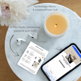 SCENTORIE. - Clean Fragrance Candle - Sunday Morning 300gr.